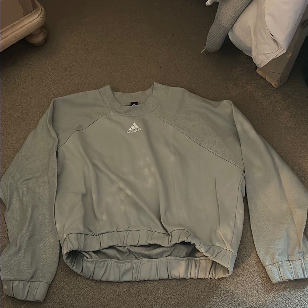 Adidas Light Green Pullover